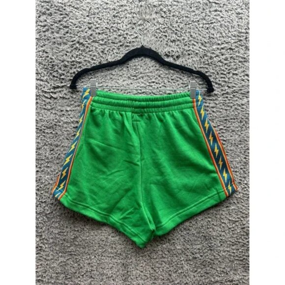 BOLT STRIPE LOUNGER SHORT - KELLY GREEN - Picture 4 of 5